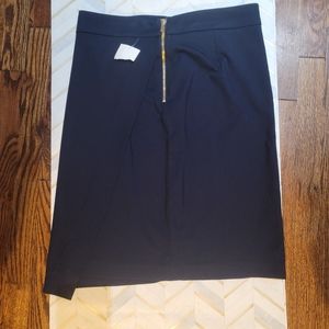 NWT Premise Navy Blue Skirt size 10